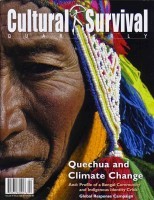 Publication dans Cultural Survival